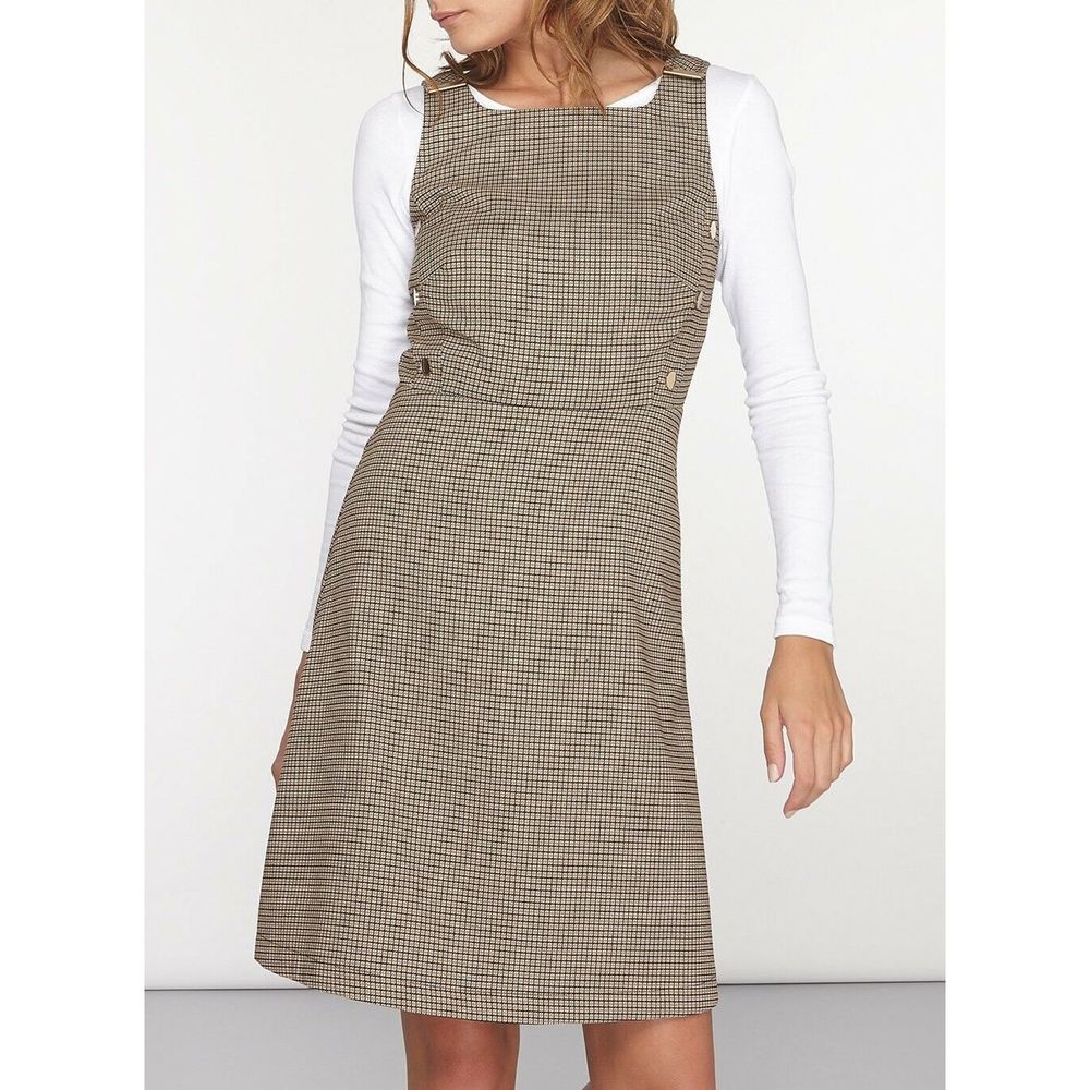 Dorothy Perkins Sunflower Check Skater Dress